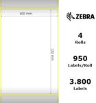 Zebra Etichete hartie 102 x 152mm Z-Perform 1000D Zebra 87809 (87809)