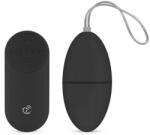 EasyToys - ou vibrator purtabil cu 7 ritmuri, cu telecomandă radio (negru)