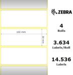 Zebra Etichete hartie 102 x 38mm Z-Perform 1000T Zebra 880026-038 (880026-038)