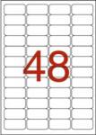 APLI Etikett, 45, 7x21, 2 mm, poliészter, időjárásálló, kerekített sarkú, fehér, APLI, 960 etikett/csomag (LCA12112) - papiruniverzum