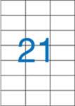 Victoria Paper Etikett, univerzális, 70x42, 4 mm, VICTORIA PAPER, 2100 etikett/csomag (LCV11370) - papiruniverzum