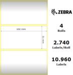 Zebra Etichete hartie 102 x 51 Z-Perform 1000T Zebra 3005676 (3005676)