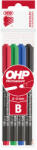  Alkoholos marker készlet, B OHP Ico 10 db/doboz, 4 klf. szín (9580041000)