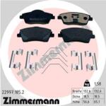 ZIMMERMANN set placute frana, frana disc ZIMMERMANN 22997.185. 2 (22997.185.2)