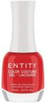 Entity Lac de Unghii cu Efect de Gel - Entity Color Couture Gel - Lacquer, nuanta "A Very Bright Red Dress", 15 ml