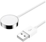 JOYROOM Apple Watch Series SE 44mm töltőkábel usb (gyorstöltés támogatás, mágneses, 120cm) fehér (S-IW001 / S-IW001S)