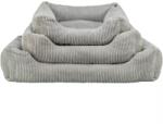 TRIXIE Ágy Jonna Vital, Kordbársony Plüss, Szögletes, 100x70cm, Szürke (37265)