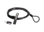 Conceptronic CUSTODIO02BN kábelzár Fekete 1, 8 M (CUSTODIO02BN) (CUSTODIO02BN)