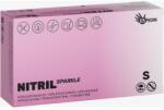 Espeon Gloves Nitril Sparkle Pearlescent Pink púdermentes nitrilkesztyű méret S 2x50 db