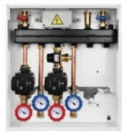 Fondital NOVAZONE 1 direkt 2 kézi kevert körrel szerelt fűtőköri modul (26133)