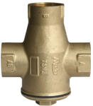 Regulus TSV3B - 45°C Termosztatikus kazánvédő keverőszelep bypass szeleppel 1"BM cksz. 11282 - szerelvenycenter