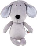 Balibazoo Jucărie moale de îmbrățișat Bali Bazoo - Dog, 28 cm, gri (111057)