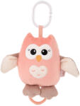 Amek Toys Jucarie muzicala Amek Toys - Bufnita, coral, 15 cm (90903)