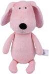 Balibazoo Jucărie moale de îmbrățișat Bali Bazoo - Dog, 28 cm, roz (111056)