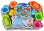 Kaichi Set de jucării de baie Kaichi - Forme și animale, cu plasă (108136)