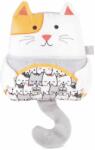 Amek Toys Jucărie anti-colici cu sâmburi de cireșe Amek Toys - Pisică, Lazy the cat (98403)