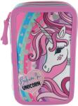 Graffiti Penar școlar echipat Graffiti Unicorn - Believe in Unicorn, 2 fermoare (241331) Penar