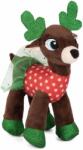 Amek Toys Jucărie de pluș Amek Toys - Ren cu rochie verde de Crăciun, 30 cm (011255-2)