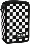 BackUP Penar școlar echipat Back Up DW - Chess, cu 2 fermoare (100408) Penar