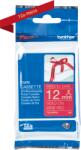 Brother textile tape gold-red 12mm-4m (TZERW34)