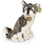 Rappa Lup de pluș cu pui de 27 cm ECO-FRIENDLY (RP320109)