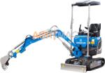 Graecus Miniexcavator EB12-PRO 1.2 tone, senile reglabile, joystick, 14 CP Motor KUBOTA D722 3 cilindrii Diesel, sistem hidraulic EATON USA (EB12-PRO)