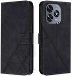  TRIANGLE Husă portofel cu curea Oukitel C51 negru