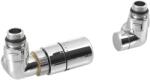 Sapho Sapho, CORNER termosztatikus szelep csatlakozó készlet, bal, króm, CP1011LS (CP1011LS)