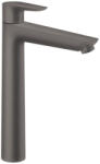 Hansgrohe Talis E, magas mosdócsaptelep 240 hulladékkészlet nélkül, szálcsiszolt fekete króm, 71717340 (HAN-71717340)