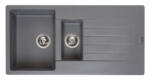 Reginox Harlem 1000.10 Grey metalic (silvery) Chiuveta