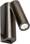 Faro Barcelona Rob bronz LED fali lámpa (FAR-68497) LED 1 izzós IP20 (68497)