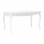 TEMPO KONDELA Étkezőasztal DA19, sosna fehér, 146x76 cm, VILAR