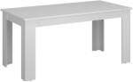 TEMPO KONDELA Széthúzható étkezőasztal, fehér, 160-210x90 cm, ERODIN - kondela