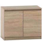 TEMPO KONDELA 2 ajtós komód, tölgy sonoma, HANY NEW 008 - kondela