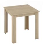 TEMPO KONDELA Étkezőasztal, tölgy sonoma, 80x80 cm, KRAZ - kondela