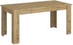 TEMPO KONDELA Széthúzható étkezőasztal, artisan tölgy, 160-210x90 cm, AIRON - kondela