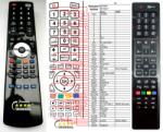 GENERAL SHARP RC4847, RC4848 - telecomandă compatibilă de marcă General