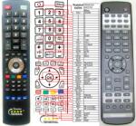 GENERAL VIEWSONIC N3751W, N3752W, N4251W - telecomandă compatibilă de marcă General