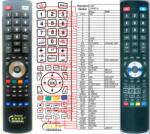 GENERAL LOGIK RC15, RC16. RC17, RC18 - telecomandă compatibilă de marcă General