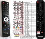 GENERAL HISENSE EN2X27HS - telecomandă compatibilă de marcă General
