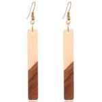 HARAHU WO-32697 Fülbevaló - Narancssárga KP32697