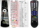 GENERAL HITACHI RC1055 - telecomandă compatibilă de marcă General