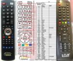 GENERAL LTLM LE32T8 - telecomandă compatibilă de marcă General