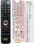 General TECHNICS SH-E85 - telecomandă compatibilă de marcă General