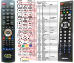 GENERAL MEDION MD21124, MD21174, MD30457, MD30348 - telecomandă compatibilă de marcă General