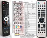GENERAL NEC RU-M117 - telecomandă compatibilă de marcă General