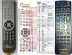 GENERAL SHARP GA868WJSA - telecomandă compatibilă de marcă General