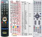 GENERAL FUNAI RP51-32RE - telecomandă compatibilă de marcă General
