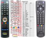 GENERAL DAEWOO R-54H09 (48B5454H0901) - telecomandă compatibilă de marcă General
