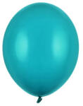 Partydeco Lufi Strong 5" (12cm-es) Latex léggömb, 100db/csomag, Türkiz (LUFI400987)